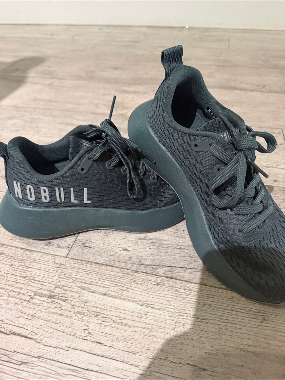 NOBULL Black Mesh Athletic Sneakers